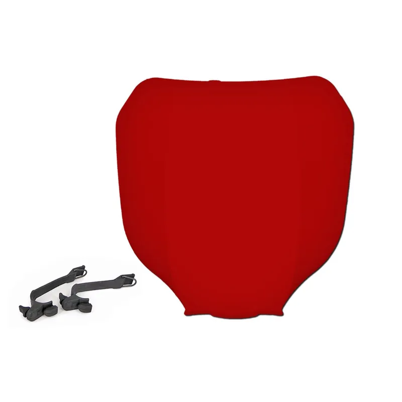 Usine Directe Tête de Fourche / Plaque Frontale Numéro – Cross Rouge