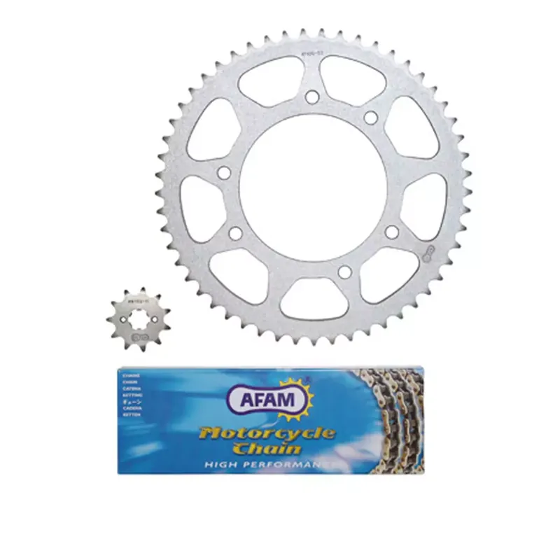 Kit chaîne Derbi Senda R DRD Pro 2005 à 2016 – 11 x 53 420 / 102mm AFAM Prix Cassé