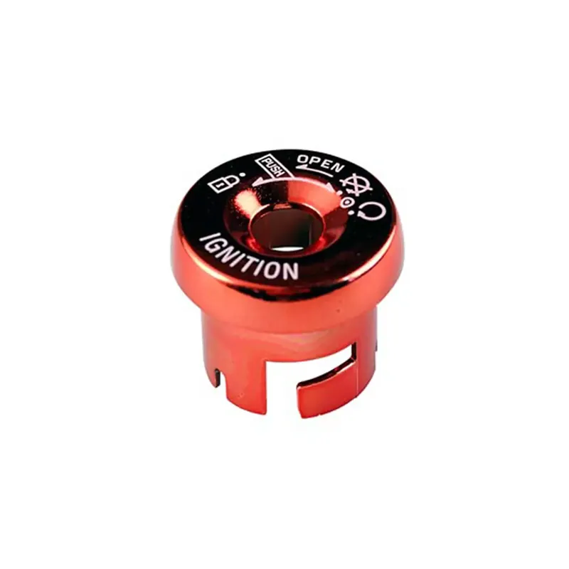 Soldes Capuchon de contacteur Str8 rouge MBK Booster Nitro Yamaha BWS Aerox