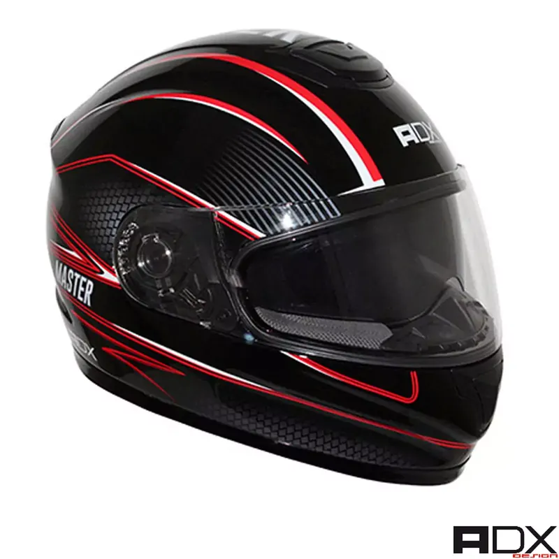 Satisfait Ou Remboursé Casque Intégral – ADX XR2 Master Noir / Rouge XS XS