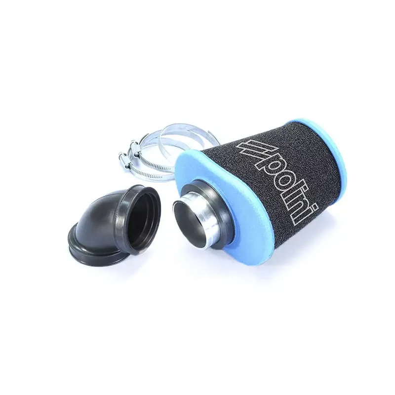 Haute Qualité Filtre à Air PWK – POLINI Big Evolution 48mm Ovale coudé 90 degrés