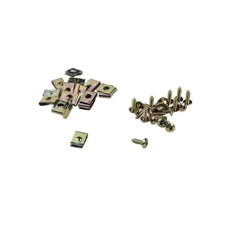 Jeu de 20 Vis + Agrafes pour Carrosserie – 4.5 x 16 mm Promotion