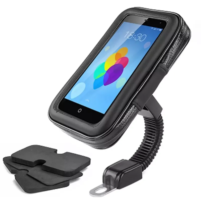 Bon Plan Support smartphone GPS étanche universel moto scooter fixation rétroviseur