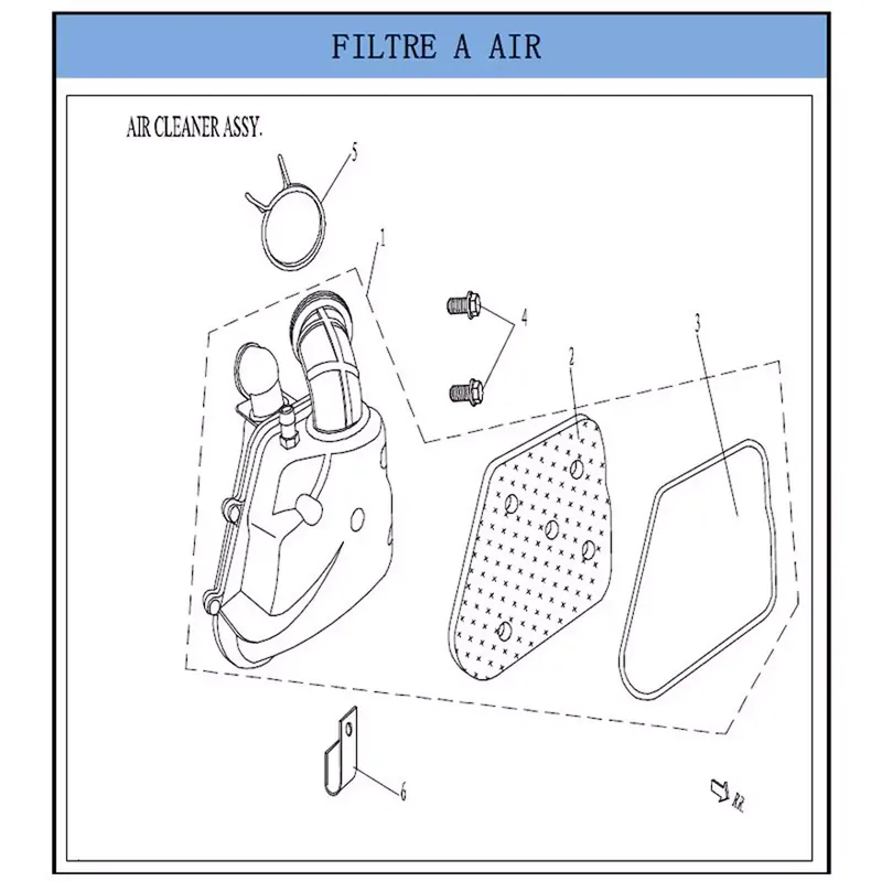 Réduction Boîte / Filtre à Air TNT Grido Monza Otto Roma Strike 2T