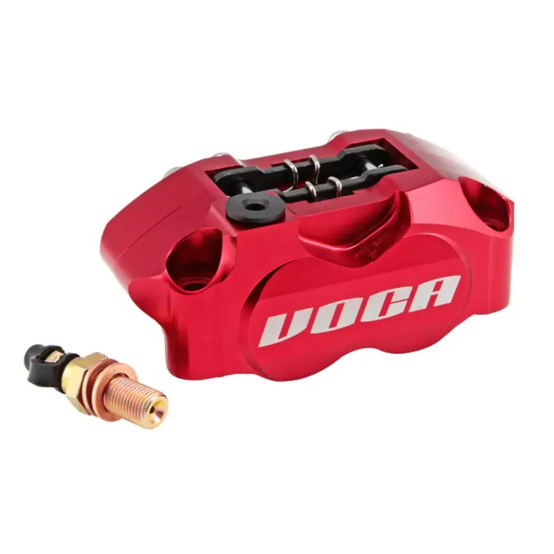 Etrier de Frein 4 pistons – VOCA Racing G-Force Rouge Jusqu&rsquo;à Épuisement Des Stocks