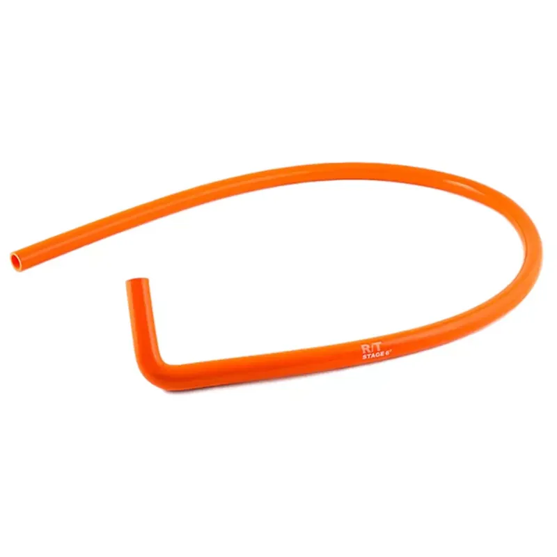 Dernier Modèle Durite refroidissement coudée – Stage6 HQ 18 x 24mm Orange