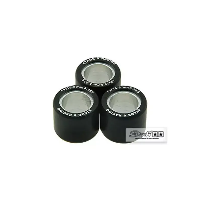 Authentique Jeu de 3 galets – Stage6 15 x 12mm – de 2.25gr à 9.50gr 7.25