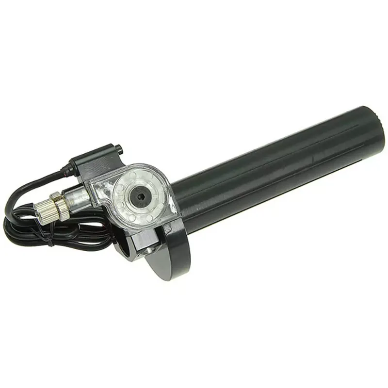 Poignée de gaz tirage rapide Stage6 SSP noir avec coupe-circuit Offre Exclusive