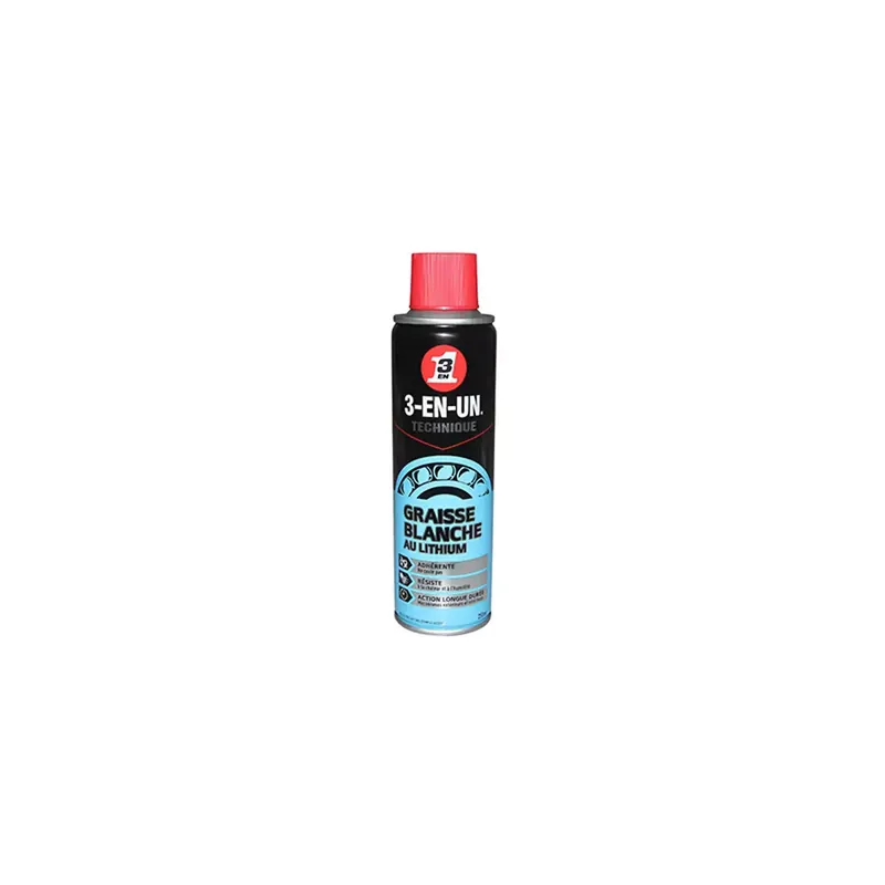 Graisse Multi-usages – 3-EN-UN au lithium -10° / +250° 250ml Authentique