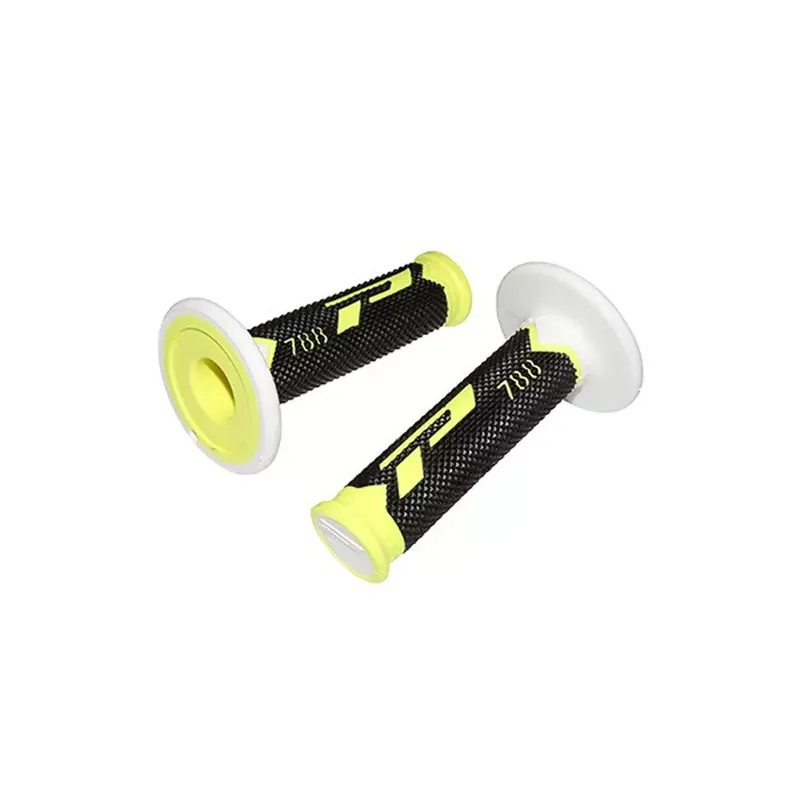 Solde Poignées de Guidon – Progrip 788 Off Road Jaune fluo / Noir / Blanc