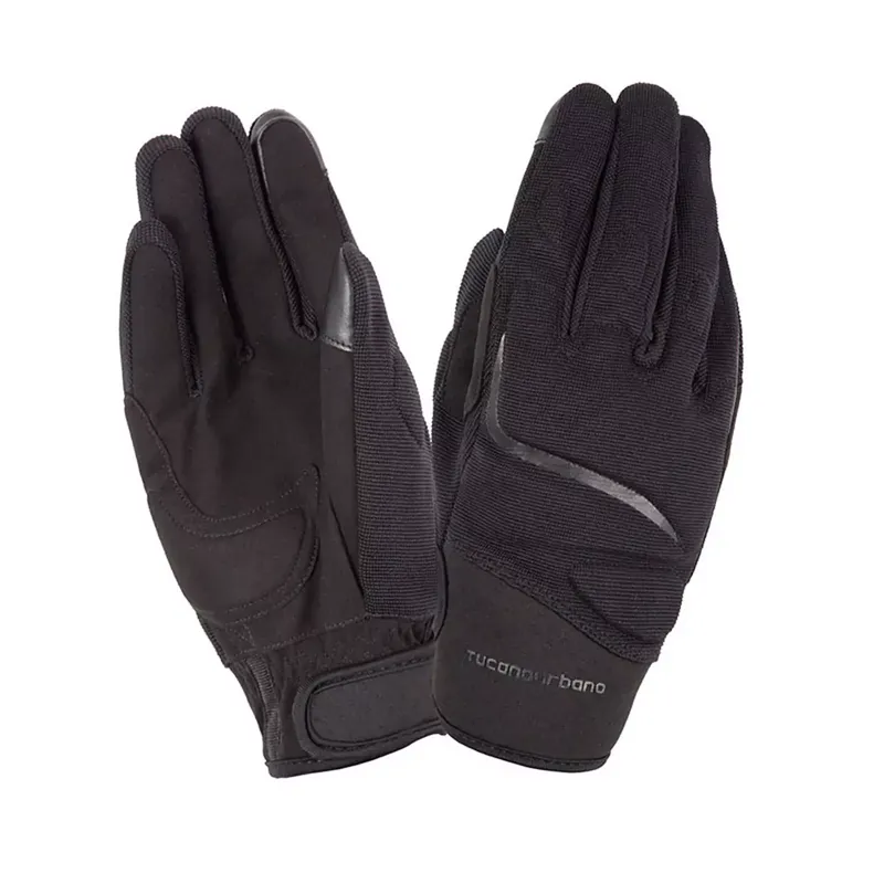 Bon Marché Gants Moto – Tucano Miky Printemps / été – Noir S