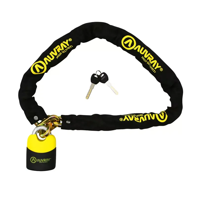 Promotion Saisonnière Antivol chaîne + cadenas – AUVRAY K-Bloc 1.20m