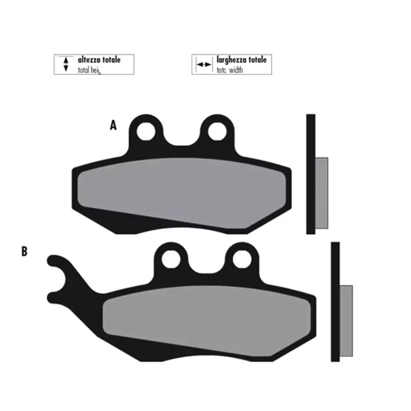 Plaquettes de Frein Aprilia Beta MBK Rieju Yamaha – POLINI Original Nouvel Arrivage
