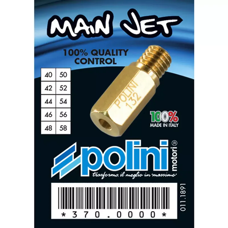 Gicleur Principal CP KEIHIN PWK 40 à 58 – Coffret de 10 POLINI Prix Cassé