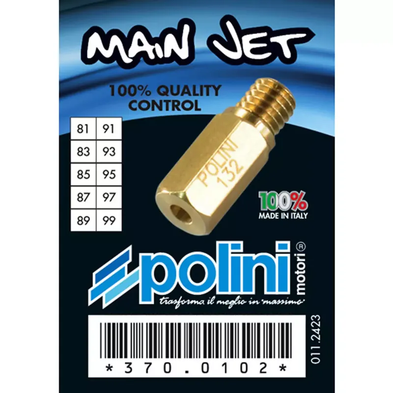 Gicleur Principal CP KEIHIN PWK 81 à 99 – Coffret de 10 POLINI Promotion Saisonnière