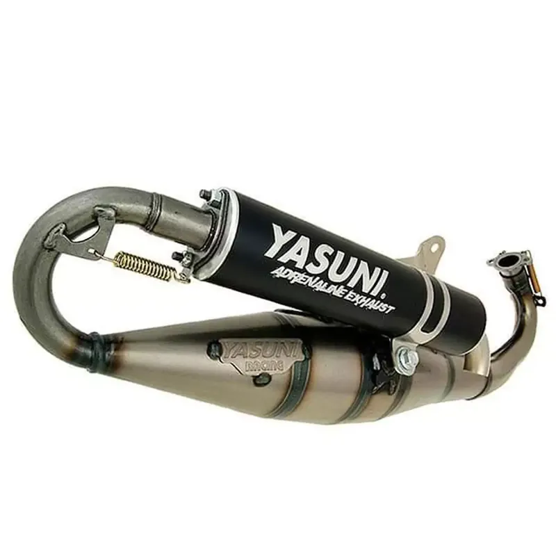 Usine Directe Pot Piaggio NRG Typhoon Zip 50 / 70cc – C16 Carrera Black Yasuni