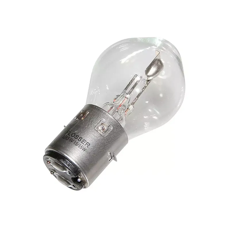Prix Réduit Ampoule 6V 15/15W BA20D - Blanc FLOSSER