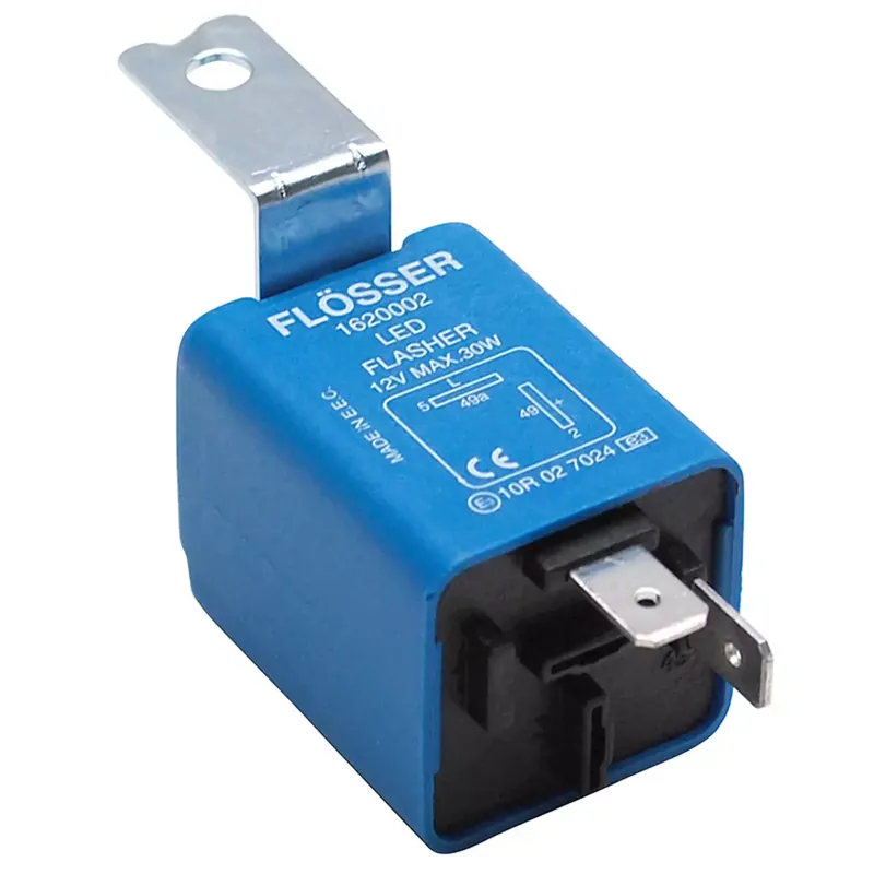 Centrale clignotante universelle Flosser 12V 2 fiches LED et ampoule Dernière Chance
