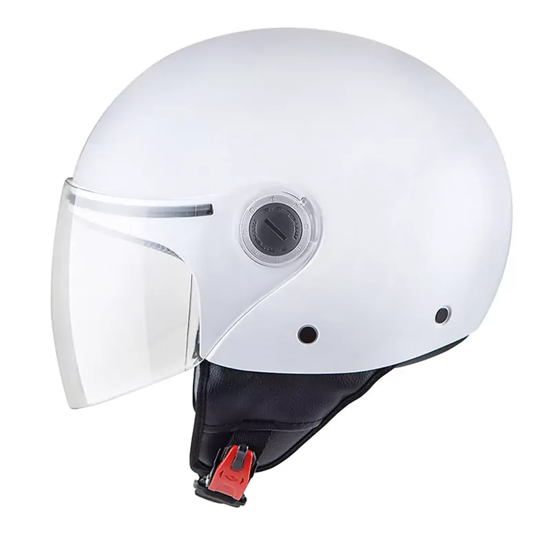 Casque Jet – MT Street Solid Blanc Brillant XS Prix Cassé