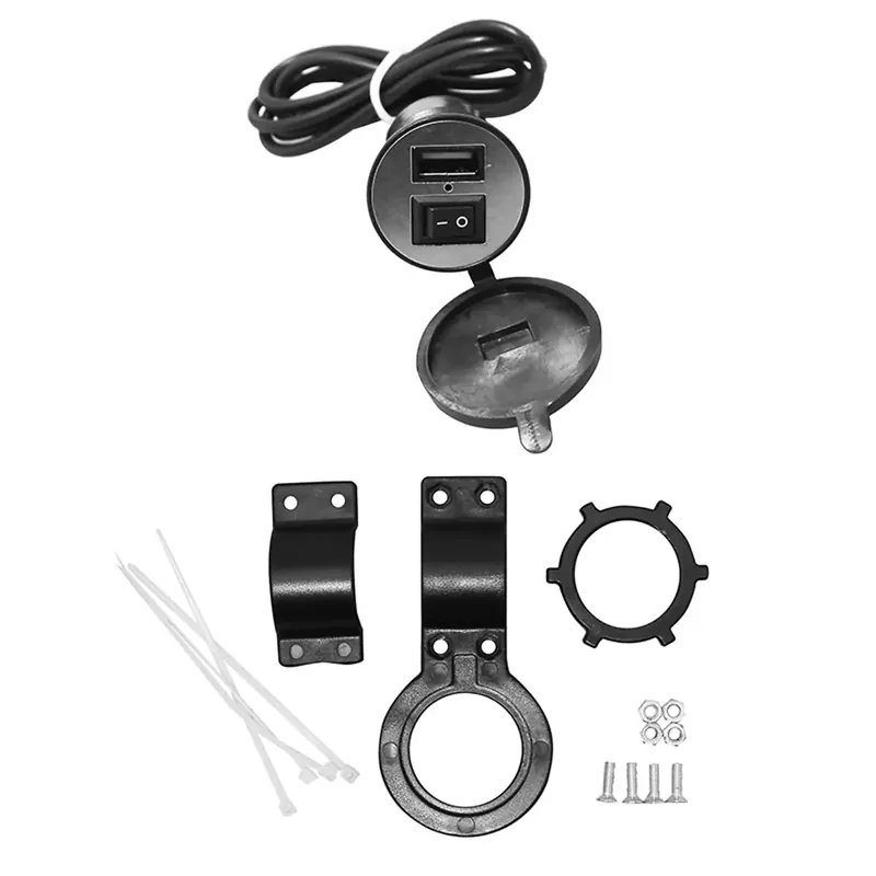 Chargeur USB sur guidon – 12V 2A avec interrupteur Commander Maintenant