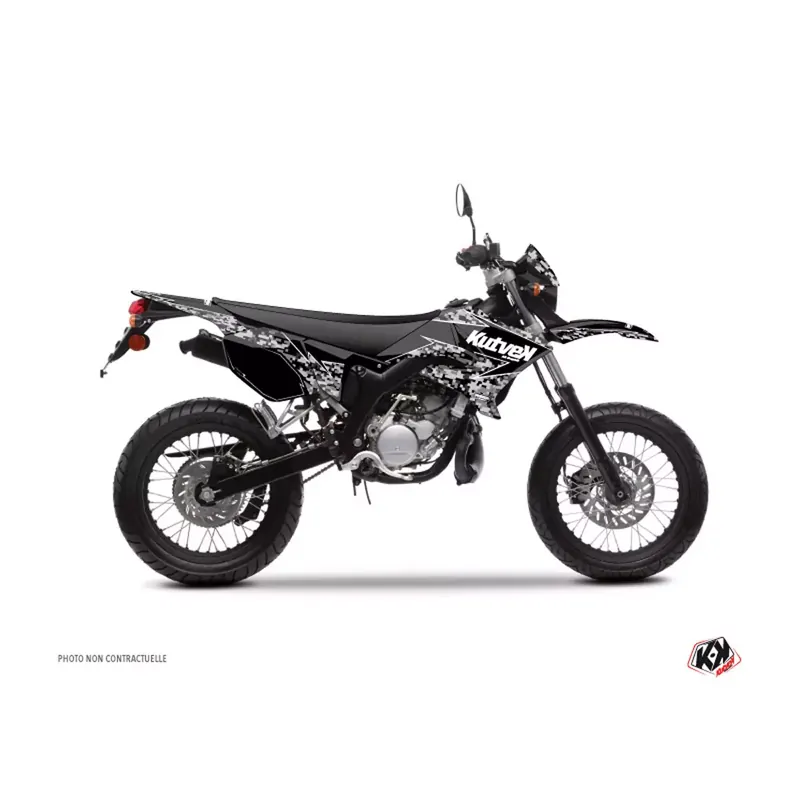 Kit Deco MBK X-Limit Yamaha DT à partir de 2003 – Kutvek Predator Noir Meilleure Vente