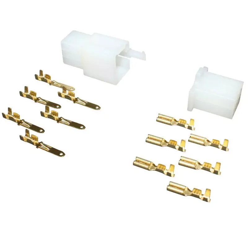 Kit 12 Cosse électrique / Conecteur Mâles / Femmelle – Blanc Satisfait Ou Remboursé