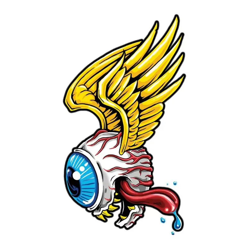 Remise Autocollant / Sticker - LETHAL THREAT Mini Motor Monster EyeBall 6 x 8cm