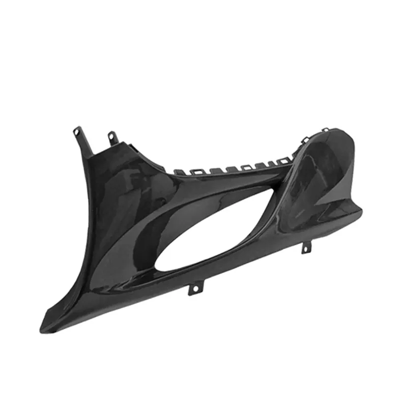 Dessous de tablier Gauche MBK Mach G Yamaha Jog R – Blanc / Noir brillant TNT Blanc Commande En Gros