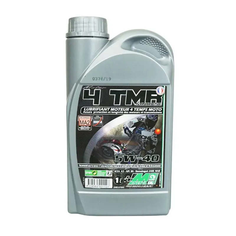 Huile Moteur 4T – 5W40 TMR Minerva Oil 1L Meilleur Prix