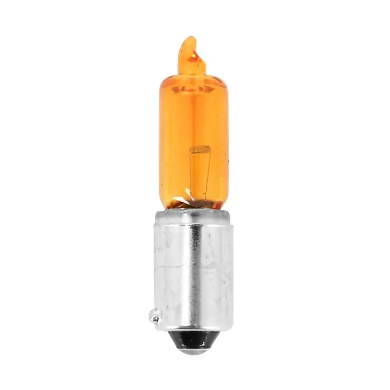 Ampoule Halogène 12V 21W H21W BAX9s – Mini Longue Orange ergots décalés Offre Limitée