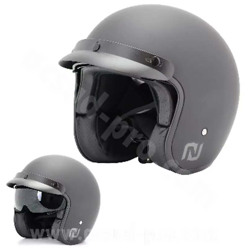 Casque Jet – NoEnd Sun Series Noir Mat XS Acheter En Ligne