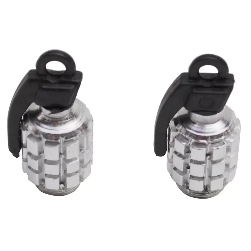 Bouchon de Valve Grenade – Argent Offre Spéciale
