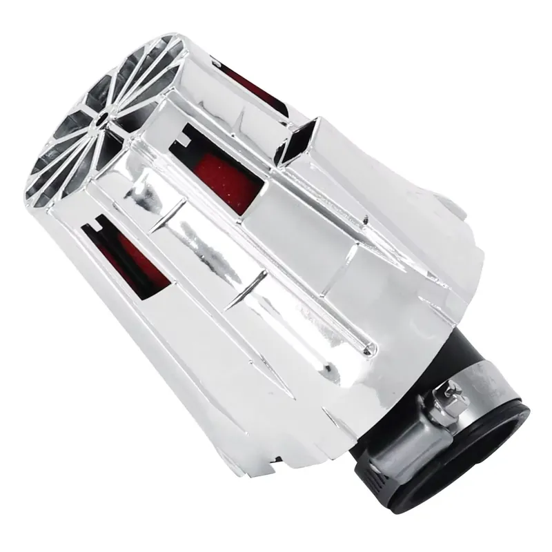 Filtre à air PHVA / PHBN – Replay E5 Box 28 / 35mm coudé 45 degrés Chromé Commande En Gros