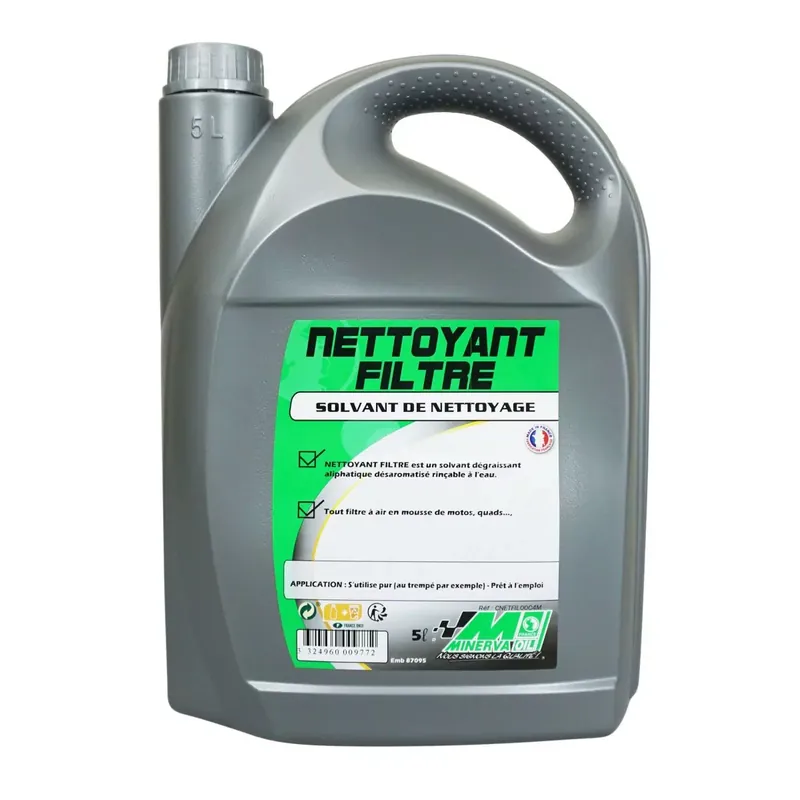 Offre Spéciale Nettoyant Filtre à Air – Minerva rinçable à l'eau 5L