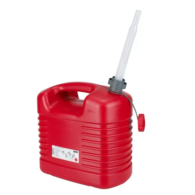 Offre Du Jour Jerrycan / Bidon Essence 20L Rouge avec bec flexible – Pressol