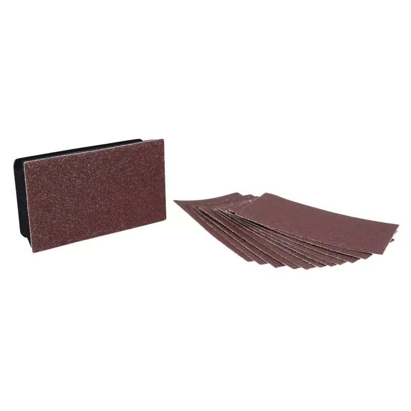 Cale de ponçage souple + 12 feuilles abrasif – Tivoly Meilleur Choix
