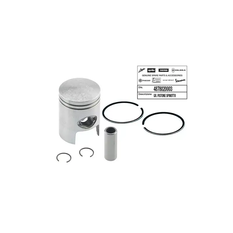 Bon Marché PISTON ORIGINE PIAGGIO 50 ZIP 1996/, TYPHOON 1996/, FLY 2T 2005/, LIBERTY 2T 1998/, NRG 1998/, VESPA LX 2T, VESPA-S 2T 2007//GIL