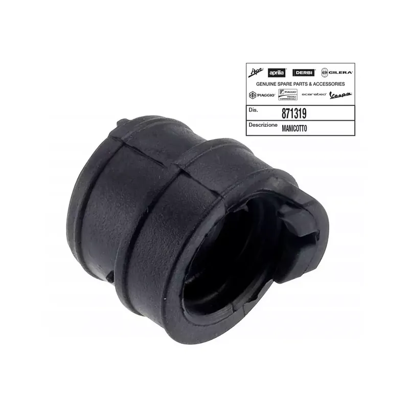 MANCHON D'ADMISSION ORIGINE PIAGGIO 50 APRILIA RS 2006/,RS4 2011/, SX, RX 2006//DERBI SENDA 2000//GILERA SMT 2006/, RCR 2006/ Usine Directe