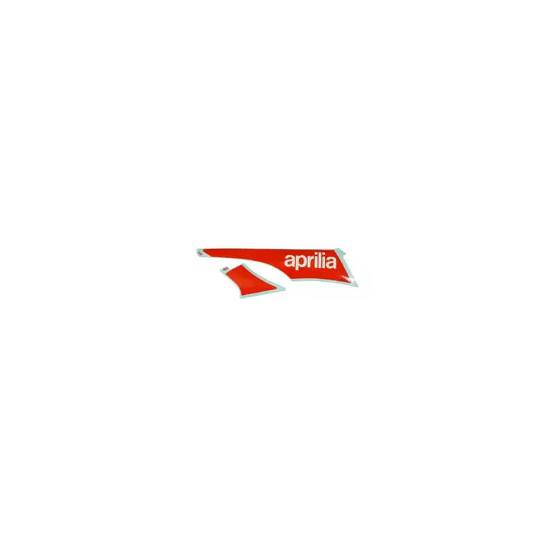 AUTOCOLLANT/STICKER/DECOR SPOILER DROIT ORIGINE PIAGGIO APRILIA 50 SR 2018/ Prix Réduit