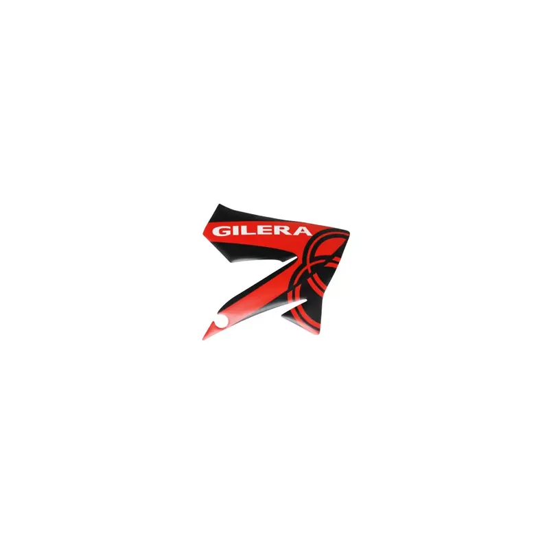 Must-Have AUTOCOLLANT/STICKER/DECOR AILE AVANT DROITE ORIGINE PIAGGIO 50 GILERA SMT/RCR 2013/ ROUGE