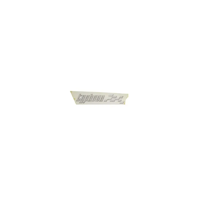 AUTOCOLLANT/STICKER/DECOR TYPHOON AILE ARRIERE GAUCHE ORIGINE PIAGGIO 50 TYPHOON 2006/2010 Expédié Aujourd&rsquo;hui