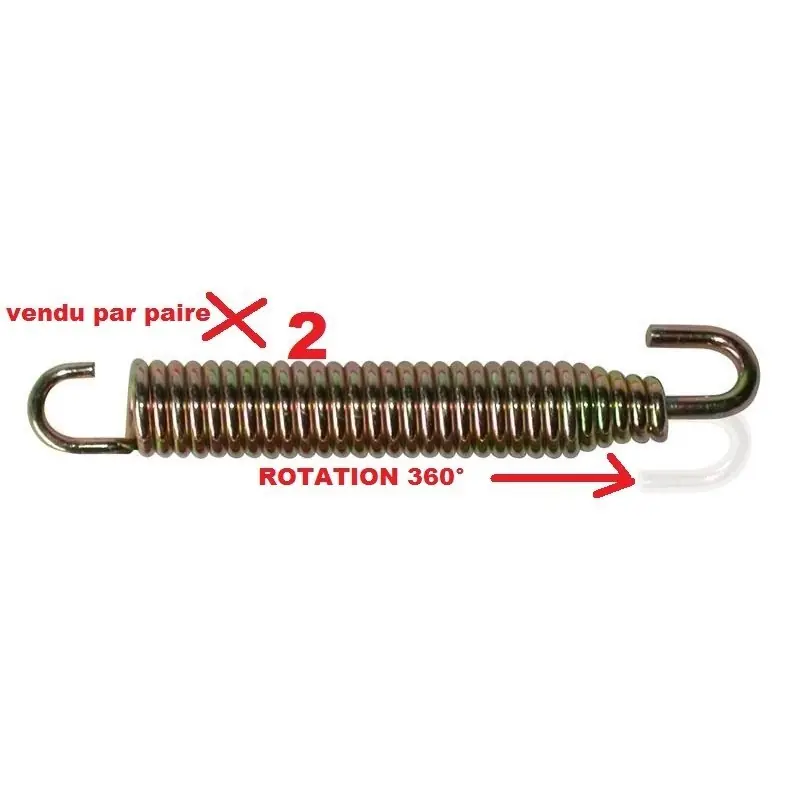 Top Vente RESSORT POT ÉCHAPPEMENT PLUSIEURS TAILLE // LA PAIRE