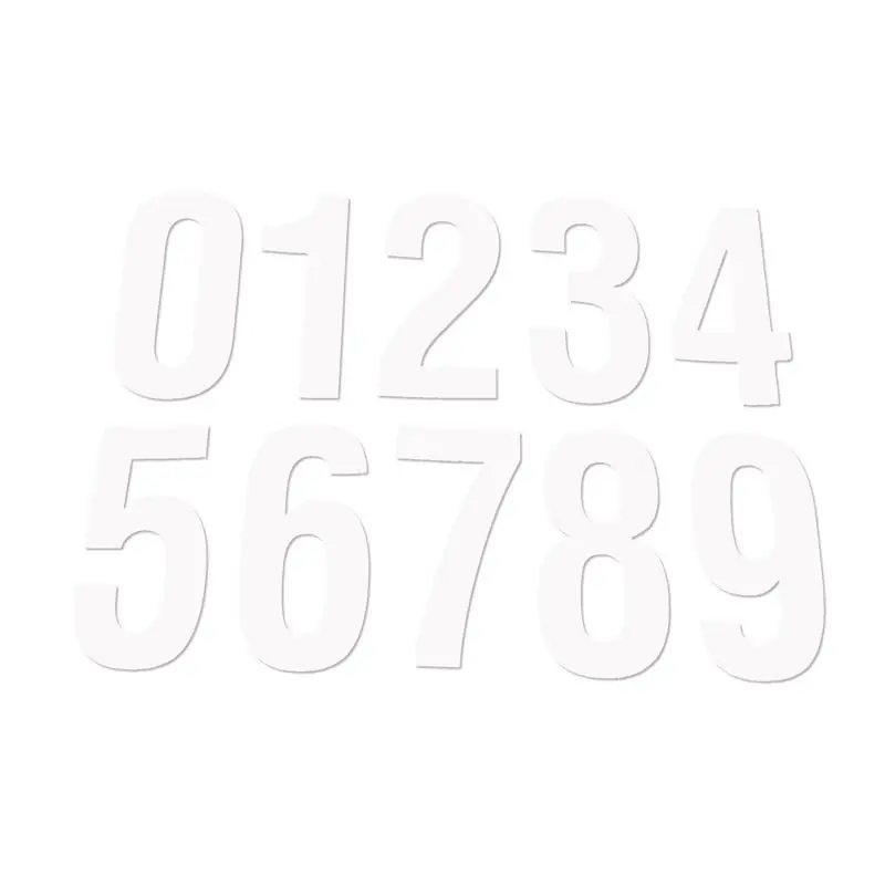 NUMEROS COMPET BLANC 6 (X3) Offre Du Jour