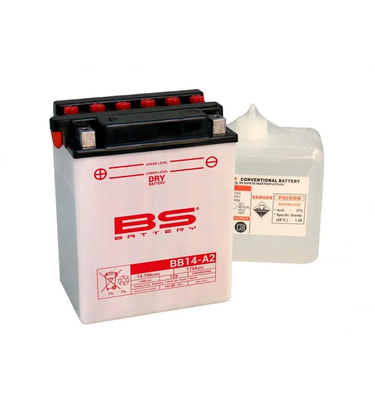 Bon Marché BATTERIE BS BB14A-A2 AVEC PACK ACIDE