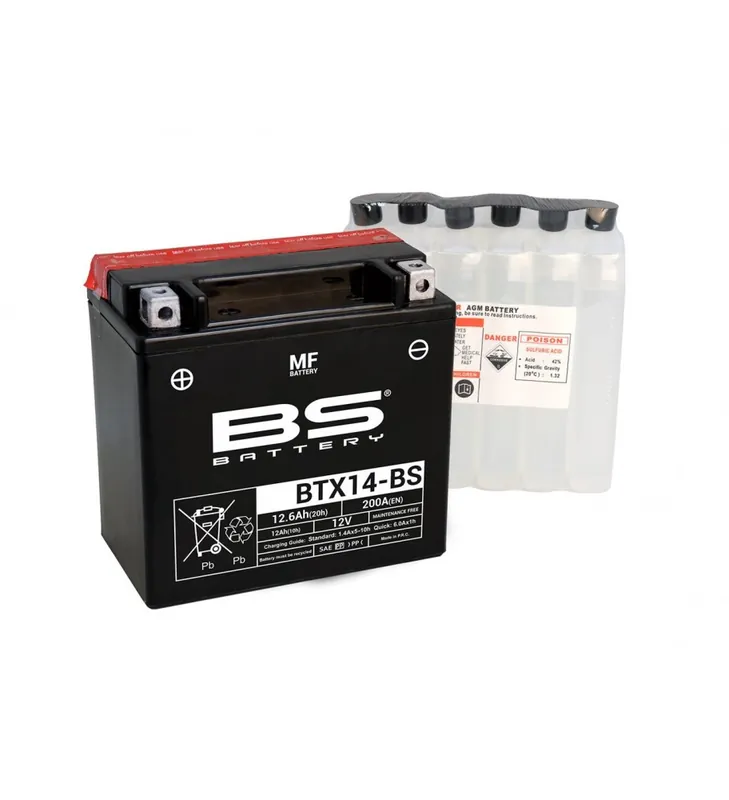BATTERIE BS BTX14BS Prix Bas