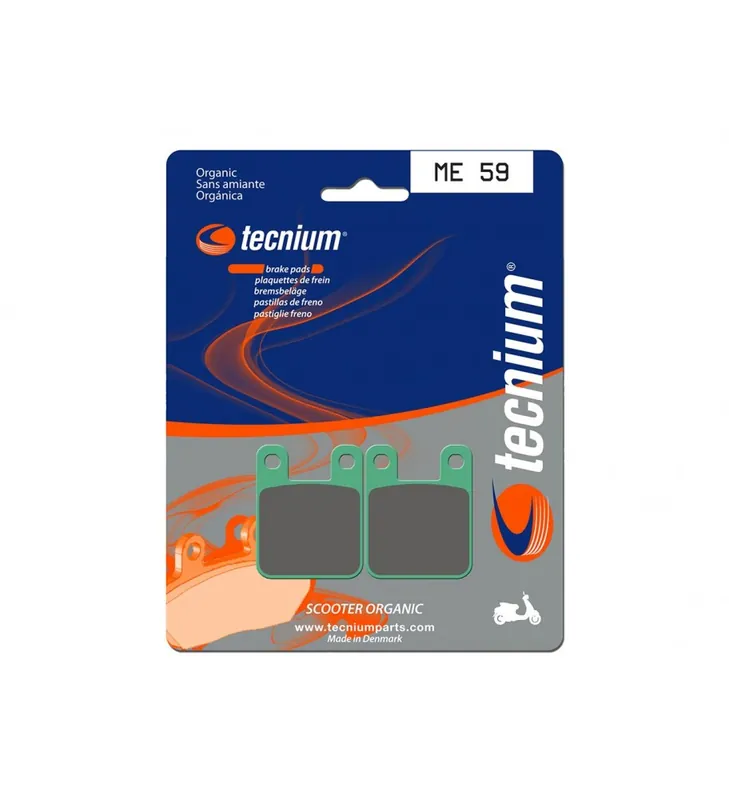 Petit Prix PLAQUETTES FREIN TECNIUM ME59 DERBI 50 GILERA SMT PEUGEOT TREKER