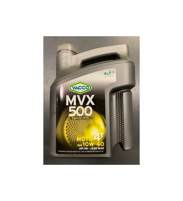 Commander Maintenant HUILE YACCO MVX 500 4TEMPS 10W40 SEMI SYNTHESE 4L