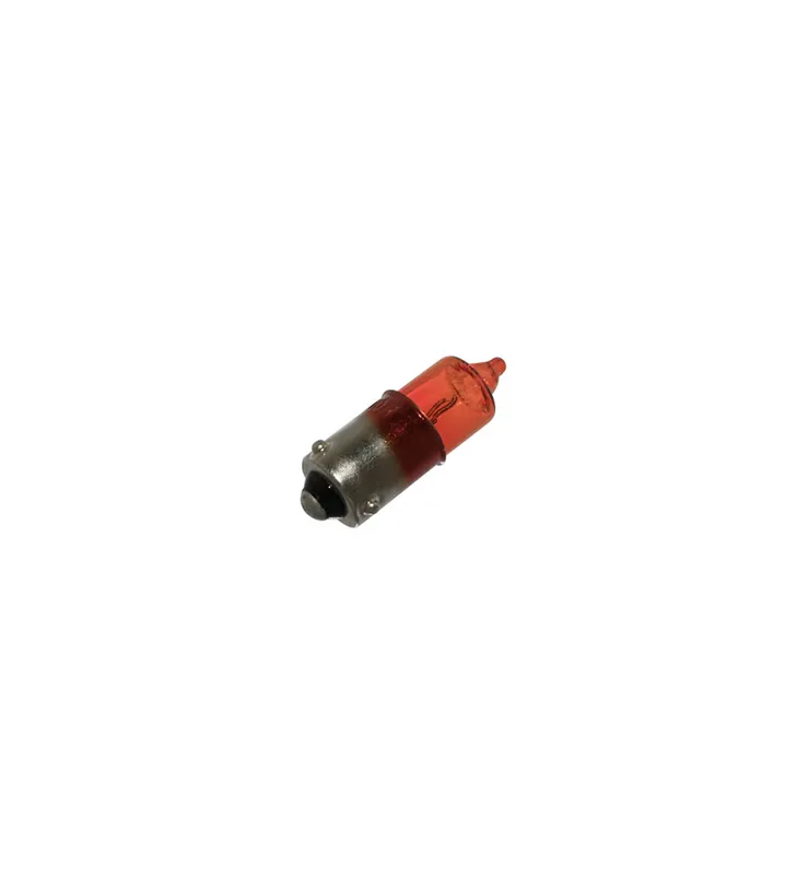 Petit Prix AMPOULE 12V 10W NORME H10W1 CULOT BAU9S TEMOIN ORANGE