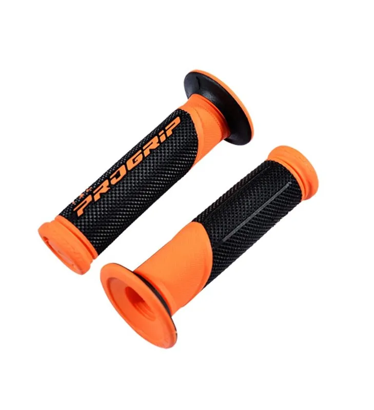 Populaire POIGNEE PROGRIP 732 NOIR / ORANGE (PR) DOUBLE DENSITE 122MM