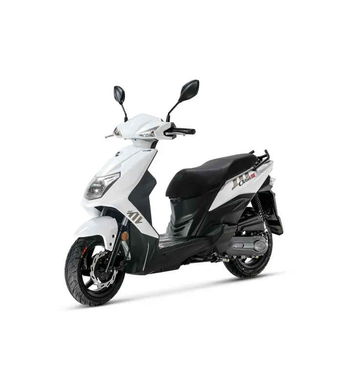 SCOOTER SYM ORBIT 3 50 4T E5+ NEUF BLANC BRILLANT Bon Marché